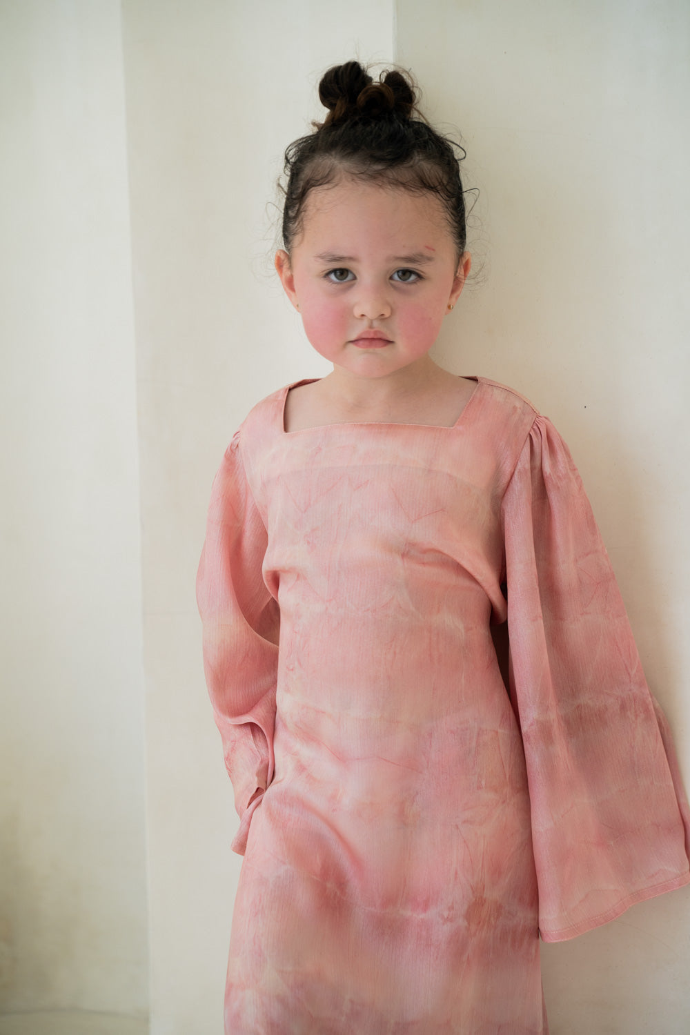 Rose Glow Kids Abaya